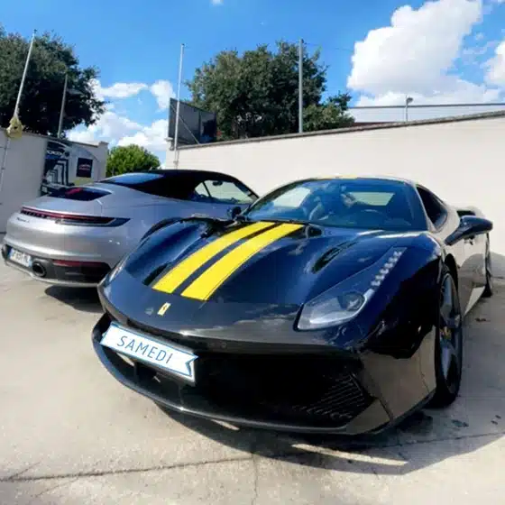 Réparation de jantes sur Ferrari à Lyon